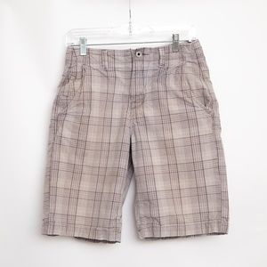 American Eagle Men's 28 Waist Longboard Shorts - Beige / Brown